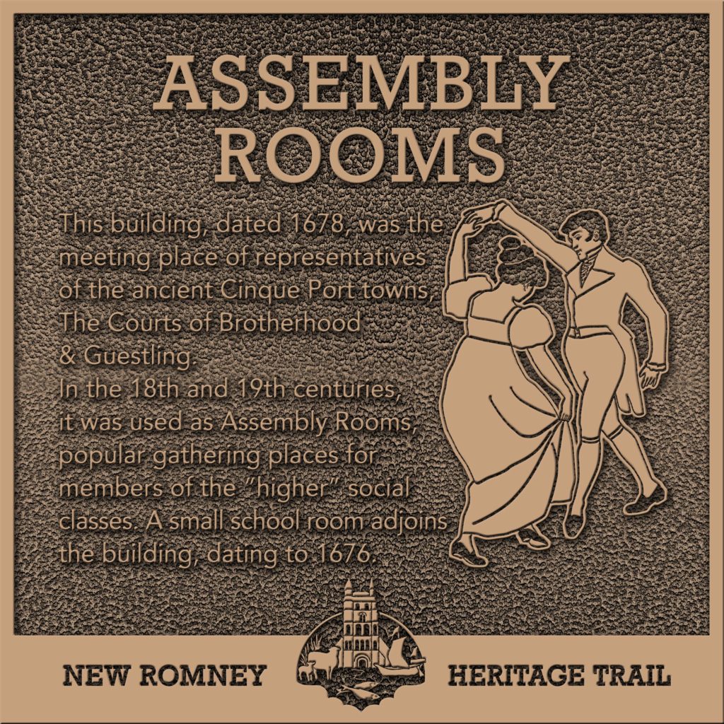 PLAQUE DESIGNS FOR NEW ROMNEY HERITAGE TRAIL